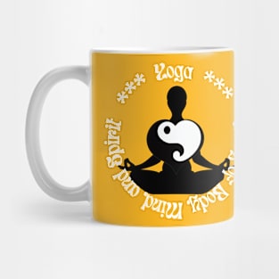 Yoga: Unity of Body, Mind, and Spirit Mug